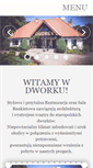 Mobile Screenshot of dworek-pod-debami.pl